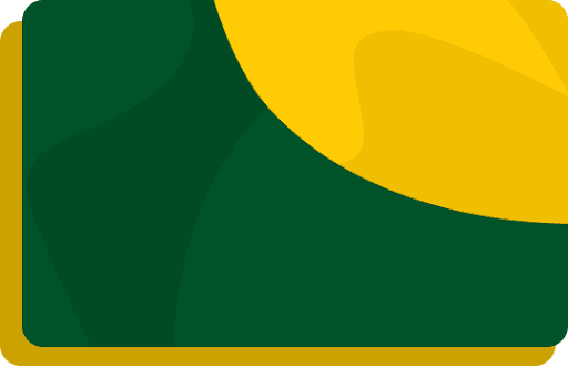 A green and yellow background with a circle.