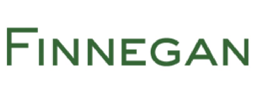 A green and white logo for negate